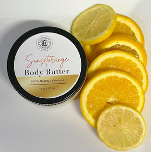 Sunset Orange  Luxury Shea Body Butter