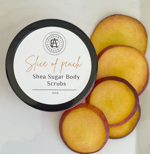 Slice Of Peach Shea Sugar Scrub
