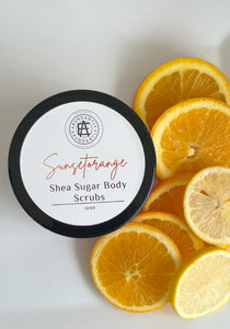 Sunset Orange Shea Sugar Scrub